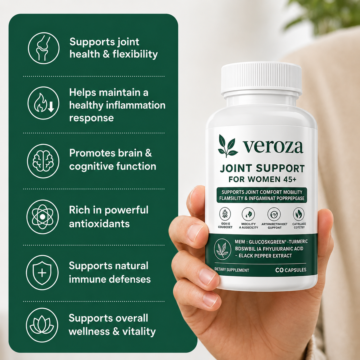 Veroza Advanced joint and inflammation Support