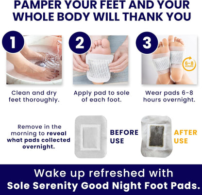 HerbalStep® - Good Night Sleep Detox Foot Pads