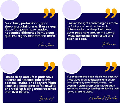 HerbalStep® - Good Night Sleep Detox Foot Pads